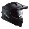 LS2 Explorer Adventure Matte Black Motorcycle DOT Helmet Size Large