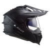 LS2 Explorer Adventure Matte Black Motorcycle DOT Helmet Size Large