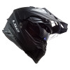 LS2 Explorer Adventure Matte Black Motorcycle DOT Helmet Size Medium