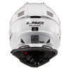 LS2 Explorer Adventure Gloss White Motorcycle DOT Helmet Size X-Large