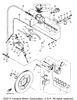 Nut, Flange 1997 VMAX 600 XTC (ELEC START) (VX600XTCEA) 95707-05300-00