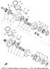 Washer, Plate (90201-33299-00) 1975 GPX433G 90201-34683-00