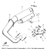 Gasket, Exhaust Pipe (82M-14613 1985 SRV (SR540J) 821-14613-01-00