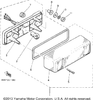 Gasket, Tail Lens 1988 SRV (SR540M) 87M-84723-00-00