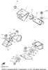 Bracket, Engine 3 1988 VK540 (VK540M) 8H8-21429-01-00