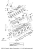 Cover, Cylinder Head 1 2005WaveRunner FX Cruiser (FX1000AD) 6B6-11191-01-94