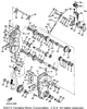 Gear, Reverse Wheel 1 (19T) 1988 VK540 (VK540M) 83R-17243-00-00