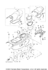 Double Seat Assy FOR BLACK 2024  GP1800 SVHO_SVHOWIT (GP1800AA) F4P-U371A-F0-00