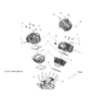 Head, Cylinder, Rear, Black [Incl. 13] 2017 Vegas All Options (V17Cvbab) Victory # 3022600