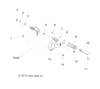 Victory Support, Footpeg, Black, Lh 2014  Vegas 8-Ball (V14Ga36Na/Naa/Nac/Ea) 5136080-266