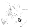 Victory Asm., Ignition Switch/Fuel/Fork Lock, Int'L, Black [Int'L] 2013  Highball All Options (V13Wb36) 4012377-266
