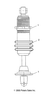 Victory Asm., Rear Shock, Kyb 2006  Victory Vegas 8 Ball/Vegas All Options (V06Ab26Ca) 1541991