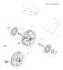 Victory Asm., Wheel, Front, Cast, Tr, Black [Incl. 3-7,9] 2012  Vision/Aness All Options (V12Sw36/Aw36) 1521383-266