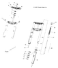 Victory Kit, Slider, Fork, Rh, Silver 2008  Vision All Options (V08Sb36/Sd36) 2203625-385
