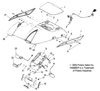 Victory Cowl, Seat, Nuc. Ss 2006  Victory Hammer All Options (V06Hb26) 5435331-493