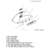 Victory Lid, Saddlebag, Lh 2013  Cross Country/Touring All Options (V13Dw36/Tw/Kw/Zw) 5438482-1256