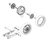 Victory Asm., Wheel, Billet, Rear [Incl. 4-8,12,13] 2003  Victory Vegas All Options (V03Gb16) 1520560