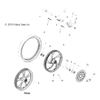 Victory Asm., Wheel, Front, Ness 2011  Vegas/8 Ball/Ness All Options (V11Ga36/Gb36/Gc36) 1521578