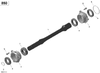 Can-Am Drive Shaft Includes 1 to 2 2021  Outlander 850 EFI - XMR - North America 420620512