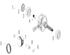 Can-Am Crankshaft Ass'y 2023  010- Renegade X XC 110 EFI - Black, North America A1300022C000