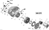 Can-Am Stator Plate STD North America 2013  OUTLANDER MAX 500EFI STD, DPS & XT 420296907