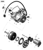 Can-Am Flywheel 2013  COMMANDER STD, DPS, XT, X 1000 EFI 420685649