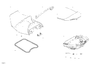 Sea-Doo Black, Rear Handle Ass'y 2022 RXT X 300 - North America 269003042