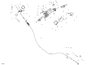 Sea-Doo Steering Cable 2023 SPARK 90 - 2UP 277002065