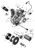 Sea-Doo Timing/Drive Cover Ass'y 2022 GTI SE 170 420910527