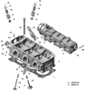 Sea-Doo Cylinder Head Ass'y 2019 RXT 230 420413258