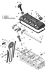 Sea-Doo Camshaft 2019 GTI 130 RENTAL 420637780