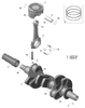 Sea-Doo Crankshaft 2019 Spark 900 HO ACE 00064K 420819809