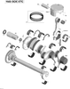 Sea-Doo Crankshaft Ass'y Includes 1 to 2 2013 WAKE PRO 215 420819348