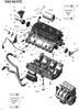 Sea-Doo Cylinder Block With Sleeves Includes 1 to 9 2012 GTI LTD 155, (39CS) 420892461