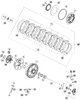 KTM CLUTCH DISC KIT 2015 450 XC-F 78932010033