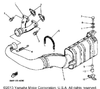 Gasket, Exhaust Pipe 1984 ENTICER 340 (ET340H) 8G8-14613-01-00