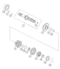 KTM GASKET SET LC4      2007 2007 2012 690 Enduro 75030099000