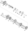 KTM GASKET SET LC4      2007 2007 2014 690 Duke White 75030099000