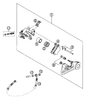 KTM BRAKE CALIPER REAR CPL. 2005 2006 450 SMR 54813080144