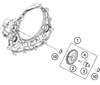 KTM CLUTCH CAGE 2014 450 XCW 78132001076
