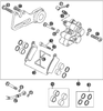 KTM BR CALIPER RE. CPL. 85SX 06 85SX 06 2008 85 SX 17/14 47013080100