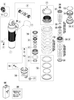 KTM shock housing M53x1 h56 cpl. 2023 300 XC-W ERZBERGRODEO Chassis 46181242S4
