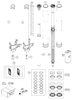 KTM FORK LEG R/S + TUBE CPL. 2018 350 SX-F 48601408S2