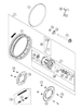 KTM REAR WHEEL 50SX/MINI  2014 2014 2014 50 SX Mini 45210001444