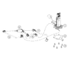 KTM Header, inflow 1st catalytic converter 2022 RC 390, Orange - B.D. Chassis 94305007031