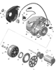 Can-Am Stator Plate, 480W 2023  Outlander 570 EFI - DPS - (2CPA-2CPB-2CPC) North America 420685921