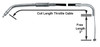 DUAL THROTTLE CABLES FOR BIG TWIN & SPORTSTER 1981/1995 WITH MIKUNI HSR 42/45MM CARBURETOR