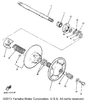 Washer, Plate (T10) UR1985 XL-V (XL540J) 90201-25527-00