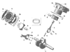 Can-Am Cylinder Front 2022  Defender PRO HD10 - LTD CAB (9HNA-B-C-D) - North America 420413111