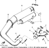 Gasket, Exhaust Pipe (82M-14613 1990 SRV (SR540P) 821-14613-01-00